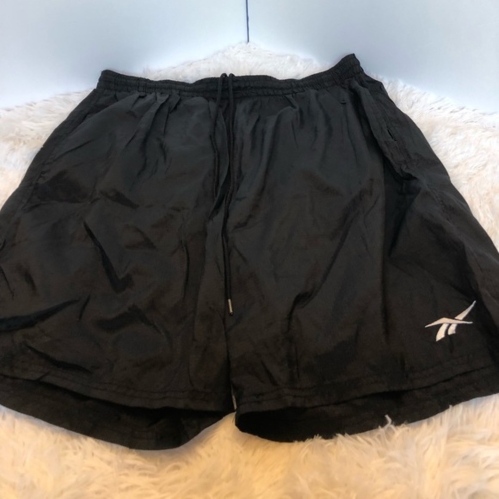 Vintage Reebok Mesh Lined Swim Trunks Size Large